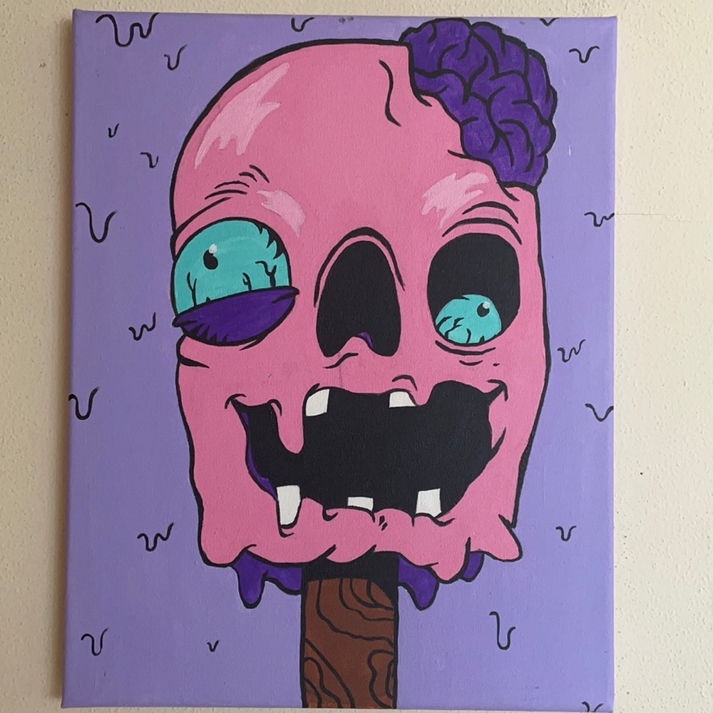 Hand painted canvas